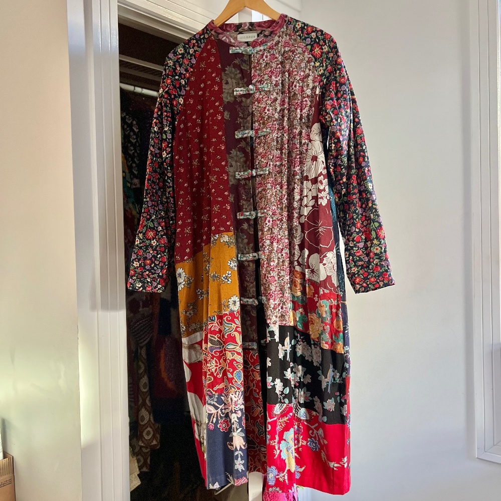 Patchwork coat